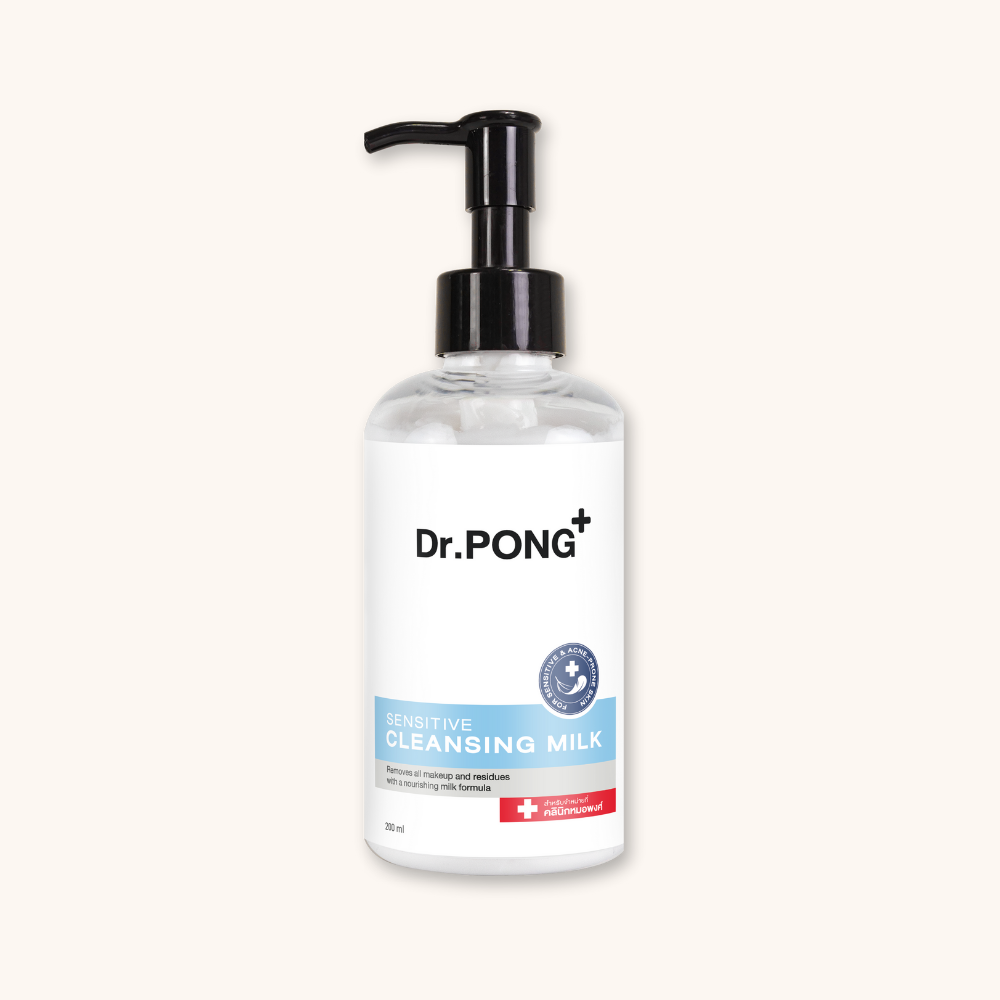 Sữa tẩy trang dịu nhẹ Dr.PONG Cleansing Milk 200ml