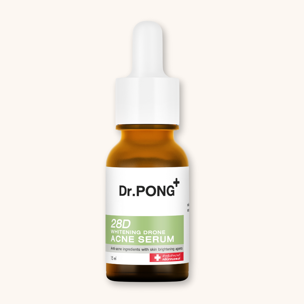 Serum giảm mụn, ngừa thâm mụn Dr.PONG 28D Whitening Drone Acne 15ml