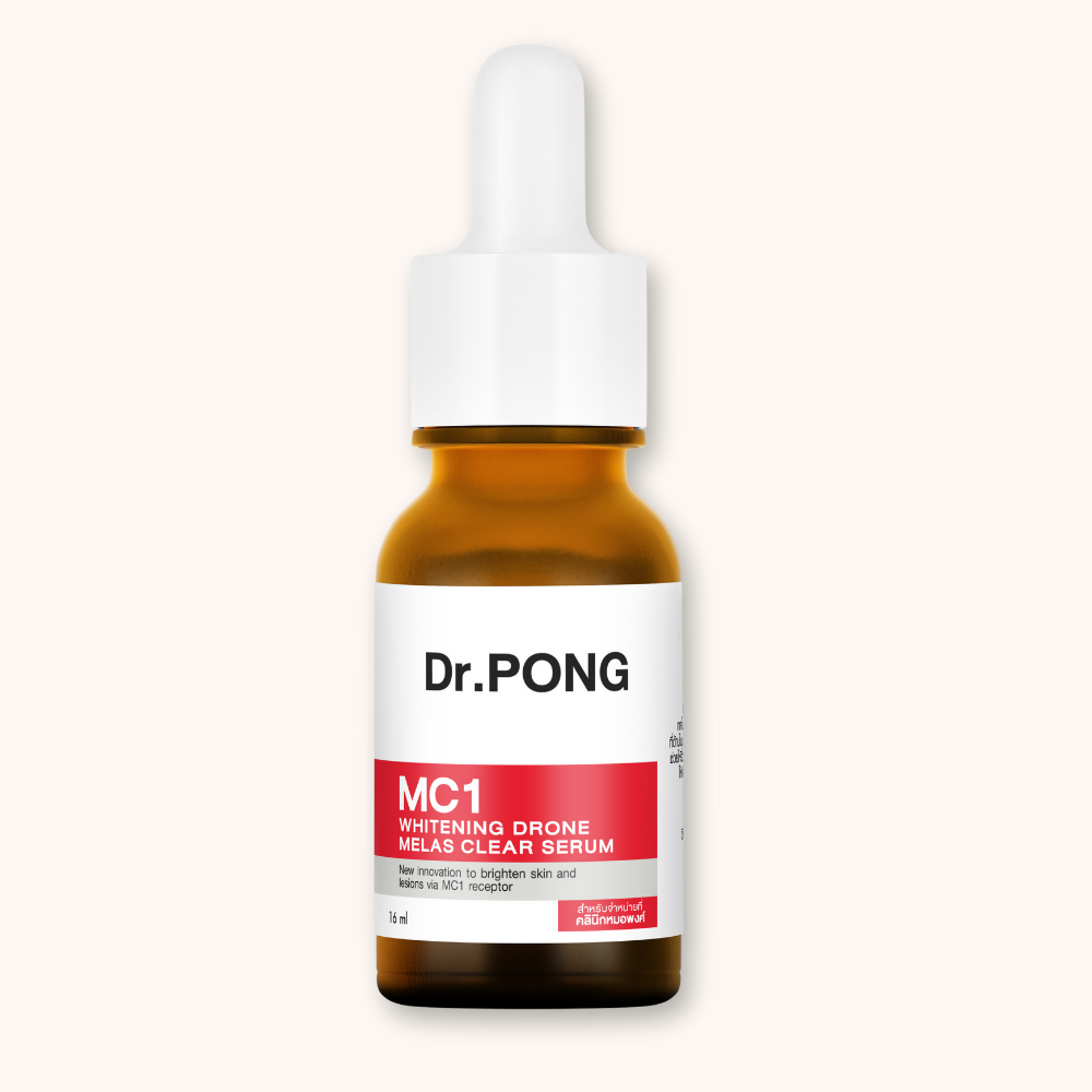 Serum hỗ trợ giảm nám, tàn nhang Dr.PONG MC1 Whitening Drone Melas Clear 16ml