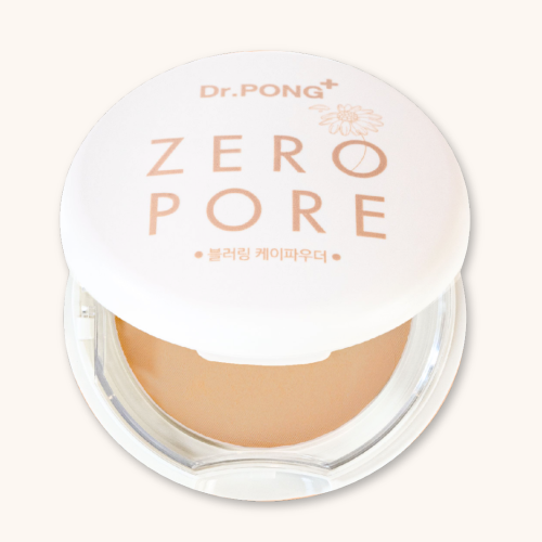 Phấn phủ kiềm dầu, che phủ lỗ chân lông Dr.PONG Zero Pore Blurring K- Powder 9g