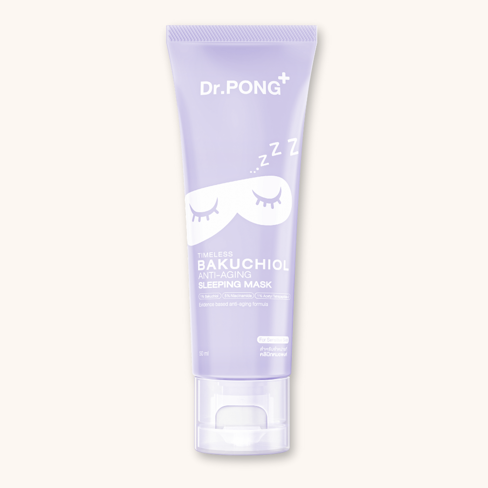 Mặt nạ ngủ làm chậm lão hóa Dr.PONG Timeless Bakuchiol Anti-aging Sleeping 50ml